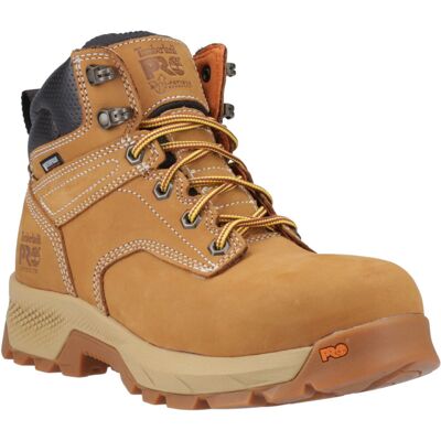 (Brown, 6 (Adults')) Timberland Pro Titan 6" Leather Women's Wheat Safety Boots (Brown, 6 (Adults')) Timberland Pro Titan 6" Leather Women's Wheat Safety Boots