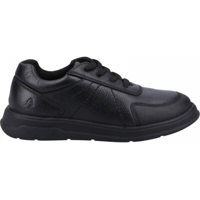 Hush Puppies (10 (Children's), Black) Robert JNR Black Boys Lace Up School Shoes Hush Puppies (10 (Children's), Black) Robert JNR Black Boys Lace Up School Shoes