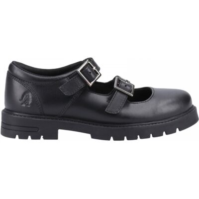 Hush Puppies Ella Junior Leather School Shoes - Black UK Size 11 Hush Puppies Ella Junior Leather School Shoes - Black UK Size 11