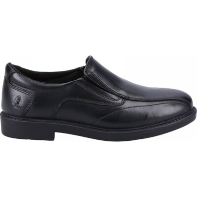 Hush Puppies Toby SNR Black Boys Slip On School Shoes Hush Puppies Toby SNR Black Boys Slip On School Shoes