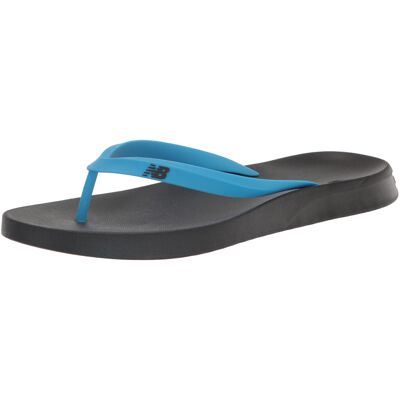 New Balance Unisex-Adult 24 V1 Flip-Flop Black/Vibrant Sky 11.5 Wide Women/10 Me New Balance Unisex-Adult 24 V1 Flip-Flop Black/Vibrant Sky 11.5 Wide Women/10 Me