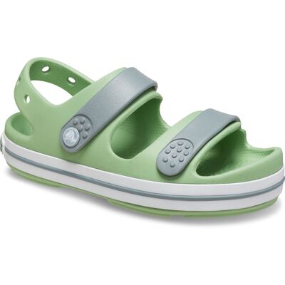 (Green, 2 (Adults')) Crocs Crocband Play Thermoplastic Fair Green/Dusty Green Sa (Green, 2 (Adults')) Crocs Crocband Play Thermoplastic Fair Green/Dusty Green Sa