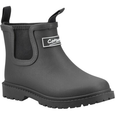 (Black, 13 (Adults')) Cotswold Barton TPR+Neoprene Black Wellington Boots (Black, 13 (Adults')) Cotswold Barton TPR+Neoprene Black Wellington Boots