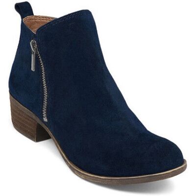 Unbranded (Blue(Cloth), EU38) Booties Casual Womens Low Heels Block Ankle Boots Round Toe Unbranded (Blue(Cloth), EU38) Booties Casual Womens Low Heels Block Ankle Boots Round Toe