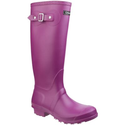 (9 UK, Berry) Cotswold Sandringham Buckle-Up Womens Wellington Boots (9 UK, Berry) Cotswold Sandringham Buckle-Up Womens Wellington Boots