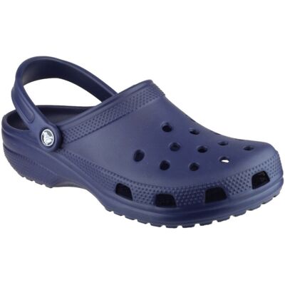 (10 UK, Navy) Crocs Adults Unisex 10001 Classic Cushioned Clogs (10 UK, Navy) Crocs Adults Unisex 10001 Classic Cushioned Clogs