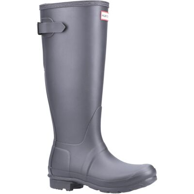 (UK 3) Hunter Womens Black Original Back Adjust Wellington Boots (UK 3) Hunter Womens Black Original Back Adjust Wellington Boots