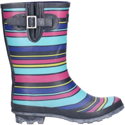 (3 UK, Multicolour/Stripe) Cotswold Womens/Ladies Paxford Elasticated Mid Calf W (3 UK, Multicolour/Stripe) Cotswold Womens/Ladies Paxford Elasticated Mid Calf W
