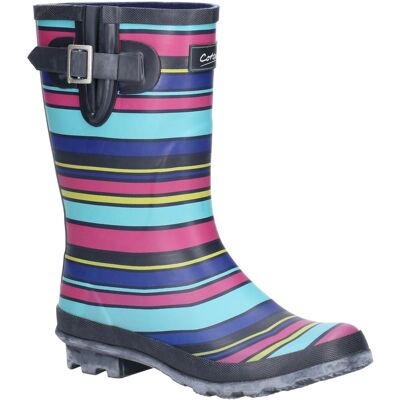 (4 UK, Multicolour/Stripe) Cotswold Womens/Ladies Paxford Elasticated Mid Calf W (4 UK, Multicolour/Stripe) Cotswold Womens/Ladies Paxford Elasticated Mid Calf W