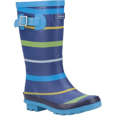 Cotswold (2 (Children's), Blue/Green/Yellow) Stripe Blue/Green/Yellow Kids Stripy Wellies Cotswold (2 (Children's), Blue/Green/Yellow) Stripe Blue/Green/Yellow Kids Stripy Wellies