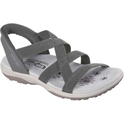 Skechers Reggae Slim Stretch Flex Textile Women's Olive Sandals Skechers Reggae Slim Stretch Flex Textile Women's Olive Sandals