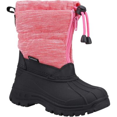 Cotswold Berry/Black Childrens Bathford Wellington Boots - Boots Cotswold Berry/Black Childrens Bathford Wellington Boots - Boots