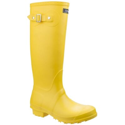 (9 UK, Yellow) Cotswold Sandringham Buckle-Up Womens Wellington Boots (9 UK, Yellow) Cotswold Sandringham Buckle-Up Womens Wellington Boots