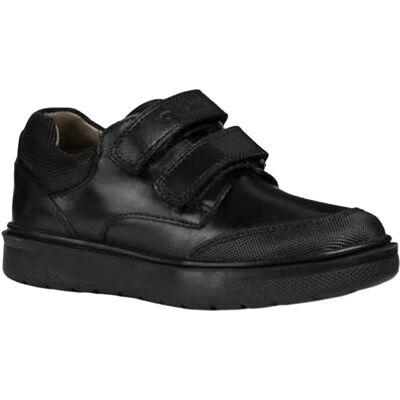 Geox Riddock Leather Boys Shoes - Black - Size 2.5 UK - Sneakers Geox Riddock Leather Boys Shoes - Black - Size 2.5 UK - Sneakers