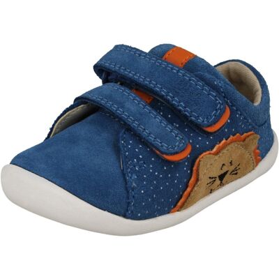 (Blue, UK 5.5 Infant) Boys Clarks Animal Detailed Pre-Walker Shoes Roamer Jungle (Blue, UK 5.5 Infant) Boys Clarks Animal Detailed Pre-Walker Shoes Roamer Jungle