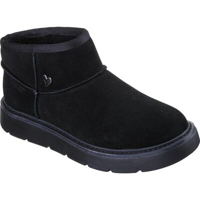 (7 UK, Black) Skechers Womens Cozy Mini Boot Slip-ins Mule (7 UK, Black) Skechers Womens Cozy Mini Boot Slip-ins Mule