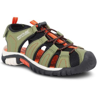 (4 UK, Nephrite Green Tango) Regatta Kids Westshore Closed Toe Adjustable Walkin (4 UK, Nephrite Green Tango) Regatta Kids Westshore Closed Toe Adjustable Walkin