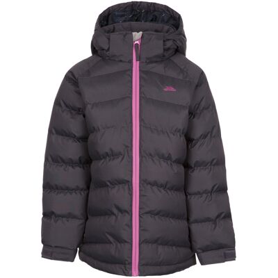 Trespass Amira Waterproof Padded Kids Jacket - Windproof & Hooded Trespass Amira Waterproof Padded Kids Jacket - Windproof & Hooded