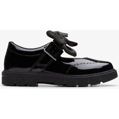Clarks (Wide, 11 (Children's)) Lorcam Jane K. Black Pat Clarks (Wide, 11 (Children's)) Lorcam Jane K. Black Pat