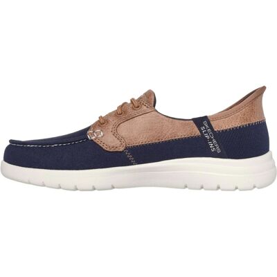 (6 UK, Taupe) Skechers Womens/Ladies On The Go Flex Palmilla Boat Shoes (6 UK, Taupe) Skechers Womens/Ladies On The Go Flex Palmilla Boat Shoes