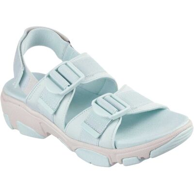 (4 UK, Mint) Skechers Womens/Ladies Flat Heel Sandals (4 UK, Mint) Skechers Womens/Ladies Flat Heel Sandals