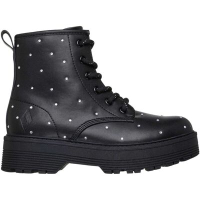 (10 UK Child, Black) Skechers Girls Rhinestone Platform Ankle Boots (10 UK Child, Black) Skechers Girls Rhinestone Platform Ankle Boots