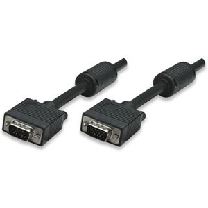 Manhattan 317757 6 ft. SVGA Monitor Cable - Black Manhattan 317757 6 ft. SVGA Monitor Cable - Black