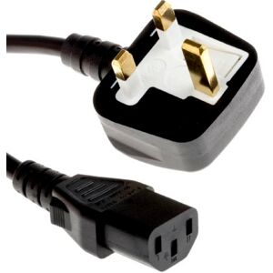 kenable Power Cord UK Plug to IEC 10A 1.00mm2 Cable PC Mains Lead C13 2m kenable Power Cord UK Plug to IEC 10A 1.00mm2 Cable PC Mains Lead C13 2m