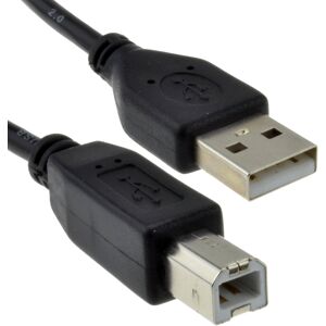 kenable USB 2.0 24AWG High Speed Cable Printer Lead A to B BLACK 0.15m 15cm kenable USB 2.0 24AWG High Speed Cable Printer Lead A to B BLACK 0.15m 15cm
