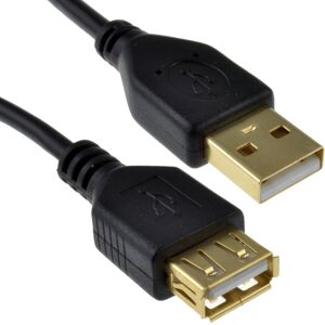 kenable GOLD USB 2.0 24AWG High Speed Cable EXTENSION Lead A Plug to Socket 5m kenable GOLD USB 2.0 24AWG High Speed Cable EXTENSION Lead A Plug to Socket 5m