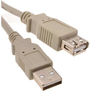 kenable USB 2.0 HQ Certified Shielded Extension Cable A to A Female Lead 0.5m 5 kenable USB 2.0 HQ Certified Shielded Extension Cable A to A Female Lead 0.5m 5