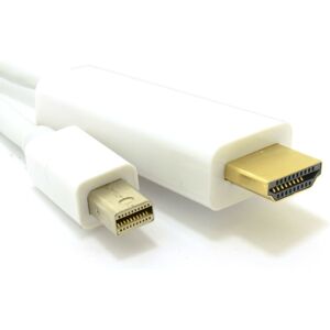 kenable Mini DisplayPort Thunderbolt to HDMI Cable Mac to TV Video+Audio 1m kenable Mini DisplayPort Thunderbolt to HDMI Cable Mac to TV Video+Audio 1m