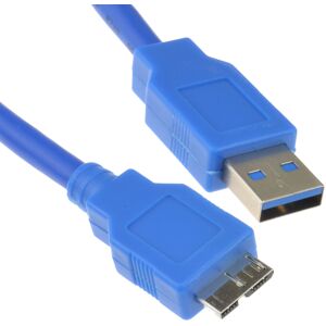 kenable USB 3.0 SuperSpeed A Male to 10 pin Micro B Male Cable BLUE 2m kenable USB 3.0 SuperSpeed A Male to 10 pin Micro B Male Cable BLUE 2m