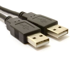 kenable USB 2.0 24AWG A to A Male to Male High Speed BLACK Cable 1.8m 6ft kenable USB 2.0 24AWG A to A Male to Male High Speed BLACK Cable 1.8m 6ft