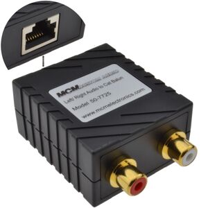 kenable Audio Sender Over LAN Cat5 Ethernet Cable Phono RCA Extender 150m kenable Audio Sender Over LAN Cat5 Ethernet Cable Phono RCA Extender 150m