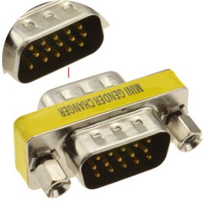 kenable Gender Changer HD15 15pin SVGA VGA Coupler Male to Male kenable Gender Changer HD15 15pin SVGA VGA Coupler Male to Male