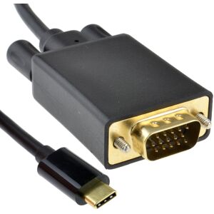 kenable USB 3.1 Type C to 15 Pin VGA Plug 1080p 60Hz Adapter Cable Black 1m kenable USB 3.1 Type C to 15 Pin VGA Plug 1080p 60Hz Adapter Cable Black 1m