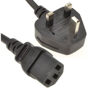 kenable Power Cord UK Plug to IEC Cable PC Mains Lead C13 2m kenable Power Cord UK Plug to IEC Cable PC Mains Lead C13 2m
