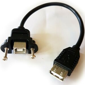 Loops 0.14m USB Female to USB Socket Coupler Joiner Patch Cable Printer Mini Adapter Loops 0.14m USB Female to USB Socket Coupler Joiner Patch Cable Printer Mini Adapter