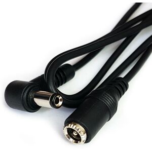 Loops 3m *5.5mm x 2.1mm* Right Angled DC Power Extension Cable Lead Plug to Socket Loops 3m *5.5mm x 2.1mm* Right Angled DC Power Extension Cable Lead Plug to Socket