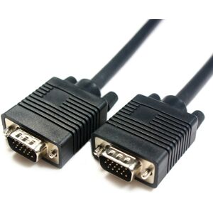 Loops 3m VGA SVGA Male to Plug Cable Laptop Computer Monitor TV Video PC Lead 15 Pin Loops 3m VGA SVGA Male to Plug Cable Laptop Computer Monitor TV Video PC Lead 15 Pin