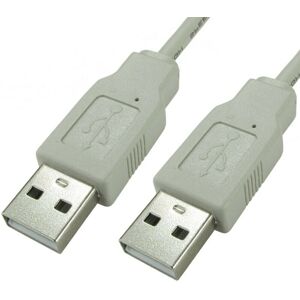 Loops 3m USB Type A Male to Plug Cable PC Laptop Computer 2.0 Data Transfer Beige Lead Loops 3m USB Type A Male to Plug Cable PC Laptop Computer 2.0 Data Transfer Beige Lead