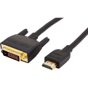 Amazon Basics HDMIA to DVI Male Adapter Cable BiDirectional 1080P GoldPlated Amazon Basics HDMIA to DVI Male Adapter Cable BiDirectional 1080P GoldPlated