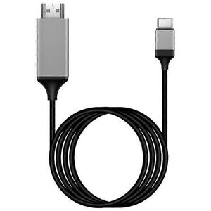 Unbranded (black) 4k Usb C To Hdmi-compatible Cable Type C Hdmi Thunderbolt 3 Converter Fo Unbranded (black) 4k Usb C To Hdmi-compatible Cable Type C Hdmi Thunderbolt 3 Converter Fo