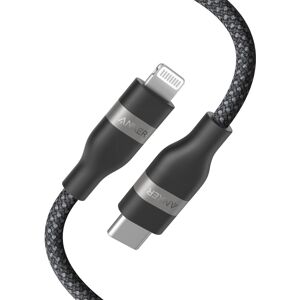 Anker USB C to Lightning Cable, Upcycled-Braided USB-C to Lightning Cord, Ultra-Fast C Anker USB C to Lightning Cable, Upcycled-Braided USB-C to Lightning Cord, Ultra-Fast C