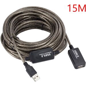 Unbranded (15m) Usb 20 5101520m Extension Cable Male To Female Active Cord Extender Repeat Unbranded (15m) Usb 20 5101520m Extension Cable Male To Female Active Cord Extender Repeat