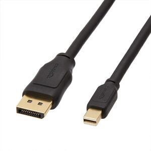 Amazon Basics Mini DisplayPort to DisplayPort Display Cable, 4Kx2K, Gold-Plated Amazon Basics Mini DisplayPort to DisplayPort Display Cable, 4Kx2K, Gold-Plated