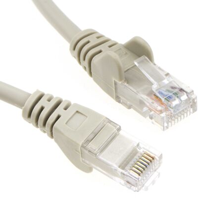 kenable - Grey Cat5E Cable - 50m - UTP 26AWG - Network Cable kenable - Grey Cat5E Cable - 50m - UTP 26AWG - Network Cable