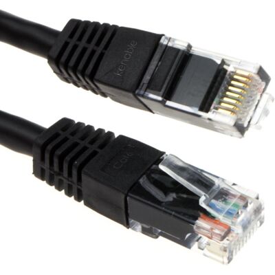 kenable - Cat6 RJ45 Copper - Black - 20m - Network Cable kenable - Cat6 RJ45 Copper - Black - 20m - Network Cable
