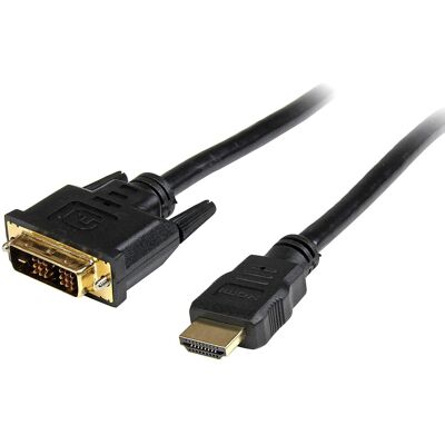 StarTech.com HDMI to DVI-D Cable - 2m - Black StarTech.com HDMI to DVI-D Cable - 2m - Black